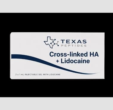 Cross-Linked HA + Lidocaine Injectable Dermal Filler research peptide vial